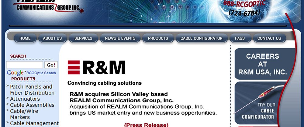 R&M acquires US based Realm Communications