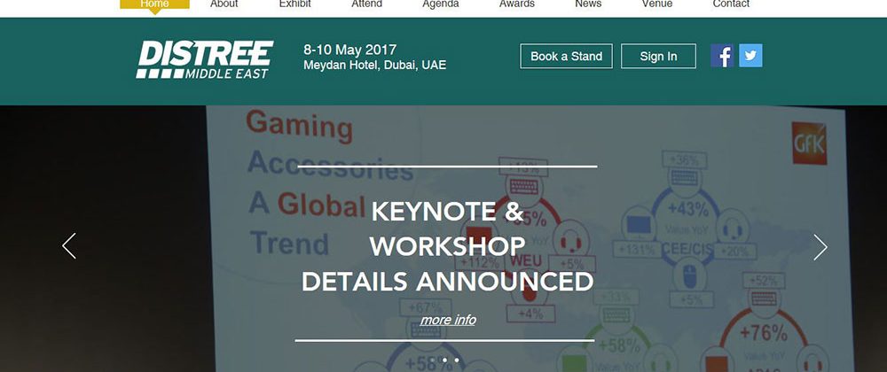 Azur Digital, CONTEXT and GfK keynote topics confirmed for DISTREE Middle East 2017