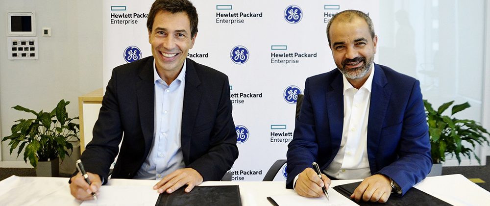 GE Digital and HPE sign three year regional go to market agreement