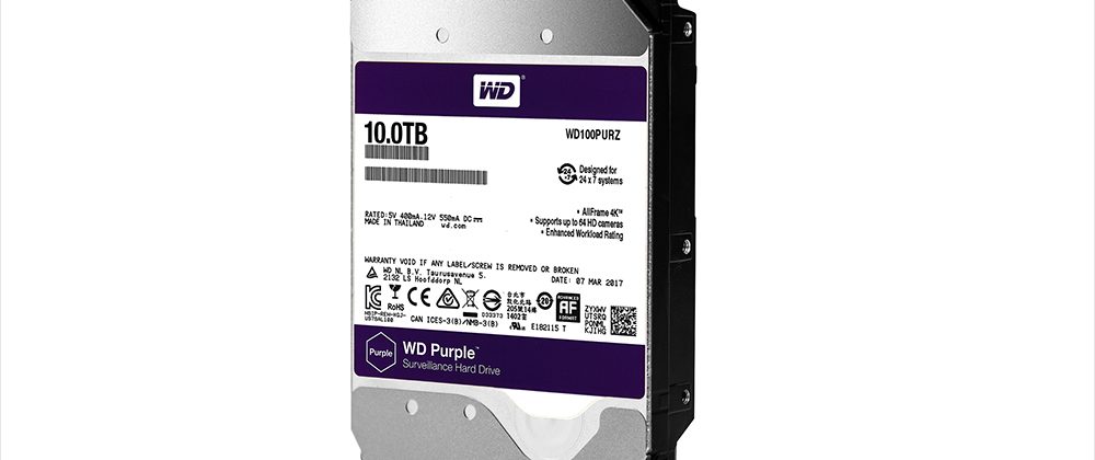 Western Digital presents Purple surveillance-class hard drive at Intersec