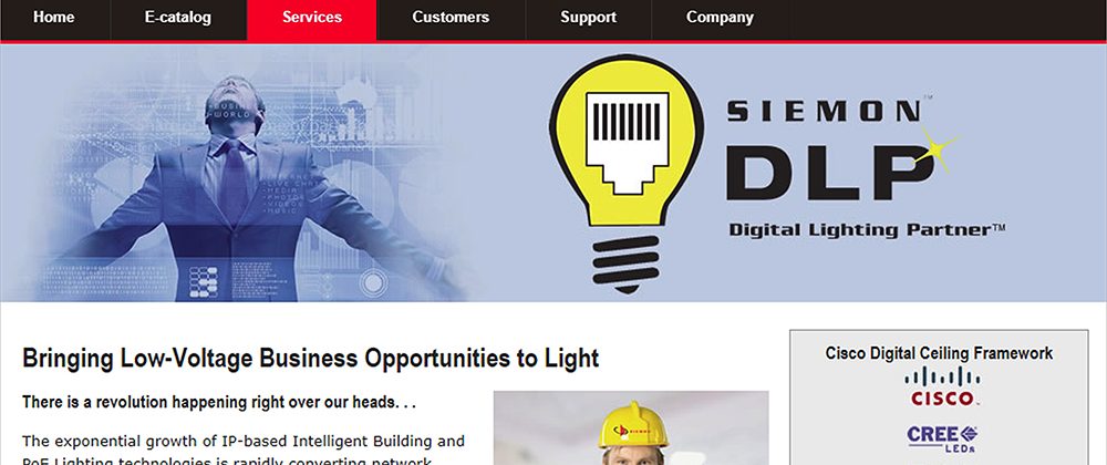 Siemon announces Digital Lighting Partner programme to include LV implementers