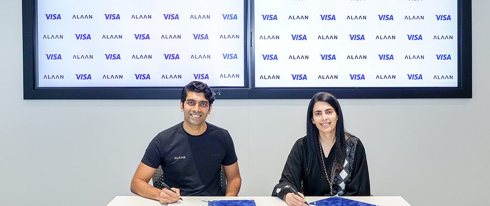 Alaan and Visa sign a landmark five year deal to help drive the cashless agenda of UAE and KSA